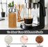 Sets, 14 OZ 2 Pack Large Sugar Dispenser Shaker Glass Sugar Container with Pour Spout for Coffee, Tea, Milk
