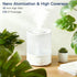 24dB Light,1 MegaWise Healthy Top-Refill Cool Mist Humidifiers for Bedroom, Ultrasonic Air Vaporizer with Water Filter