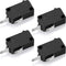 4 Pieces Microwave Oven Door Switches KW3AT-16 Replacement Parts Compatible with SZM-V16-FD-63