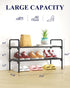 Closet, 27.6" 11.8" 16.5", Kitsure Shoe Rack for Sturdy and Long-Lasting Shoe Shelf, Shoe Rack for Entryway