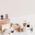 CraftsOfEgypt Genie Blown Empty Glass Mini Bottles Set of 20 Decorative Small Vials for Perfume, Essential Oils
