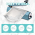 50pcs 1 10 10"x14" Storage(10"x14", Gallon Mylar Bags for Food Storage, Mil Stand-Up Zipper Pouches Resealable and Heat