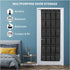 24 Closet Over the Door Shoe Organizer Extra Large Pockets Hanging Shoe Rack Holder for Storage Hanging Shoe Organizer