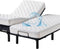 Waterproof Quilted Split King Mattress Protector Pad for Adjustable Bed, Noiseless Fitted Mattress Cover with Soft