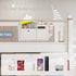 2pcs) Edudif Bedside Caddy Bedside Organizer with Fixed Straps & Water Bottle Holder, Bunk Bed Caddy ideal for Home