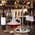 Wine Decanter Drying Stand with Silicone Head, Detachable Shelf Rack Holder with Drip Catching Base (Decanter Not