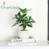 ChopiLine 9.1 Artificial Plants Stems with Vase, Fake Plants for Home Decor, Coffee Table Centerpieces, Office