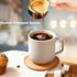 5 OZ Set 2, (1 Espresso Cups of Double Spouts Cups, Shot Glasses, Milk Cup with Handle, Clear Glass, Espresso