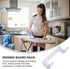 DOITOOL Ironing Board Holder Wall Mount, Iron Holder Organizer for Laundry Rooms, Ironing Board Hanger
