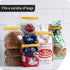 Fries Clips, 12 Cute French-Fries-Shaped Bag Clips, Fun Bag Clips for Food in a Magnetic Box, Cute Kitchen Accessories