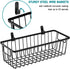 SheeChung Farmhouse Decor Metal Wire Bathroom Storage Organizer Basket Bins - for Cabinets, Shelves, Closets, Vanity