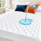 Full Size Mattress Protector Waterproof Washable Mattress Padded Cover Fitted Bed Protection