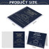 2 Pieces Open House Visitor Register Guest Registry Sign with Thank You for Coming Tent Card for Real Estate Supplies