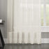 Curtainworks Soho Voile Sheer Pinch Pleat Curtain Panel, 29 by 144", Oyster