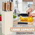 Universal Knife Block Holder, Small Space-Saving Kitchen Storage Stand for Countertop, Detachable for Easy Cleaning