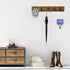 Caroline's Treasures 8686TH68 Flamingo Leash or Key Holder, Wall Hooks for Hanging Keys, Towels, Leashes