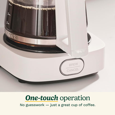 5-Cup DCC-5TRNAS Cuisinart Soho Coffee Maker, Truffle