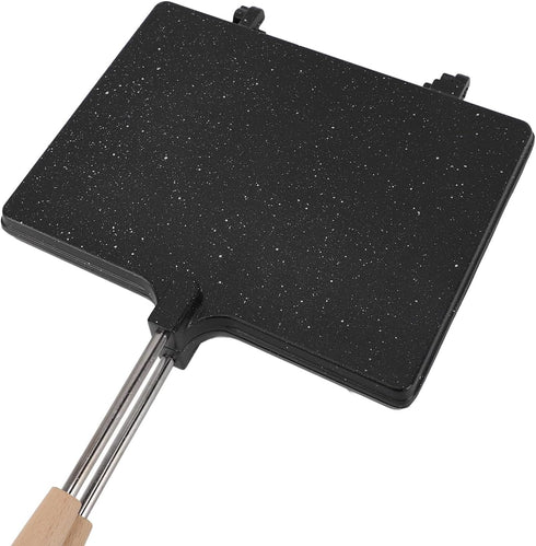 Hand Sandwich Maker, Nonstick Double Sided Baking Pan, Panini Presser Flip Grill Pan for Breakfast Toaster
