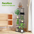 Facofaco 6 7 Tier Potted Metal Plant Stand Indoor with Gardening Tools and Gloves, Corner Tall Tiered Plant Shelf