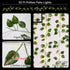 33ft100 suddus Vine with Fairy Lights Battery Operated, LED Pothos String Lights with Remote, Leaf Lights for Bedroom