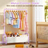 ZHKINGGS Closet Kids Clothing Rack with Storage Shelf, Kids Dress Up Storage for Coats, Small Baby Garment Rack