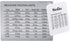 KSENDALO Measurement Conversion Chart with Strong Magnet Backing for Cups, Tablespoons, Teaspoons, Silver