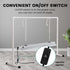 2 iPower Feet LED Grow Light Stand Natural White Full Spectrum for Indoor Plant Starting Seeds and Propagating