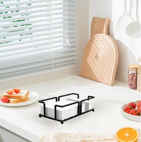 zizouoe Bathroom Napkin Holder Bathroom Paper Towel Holder Bathroom Guest Towel Holder Tray for Bathroom Napkin Holder