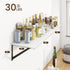 16W 8D Set 2, Fun Memories Deep Floating Shelves for Wall, x Wall Mounted Shelves of Wide Display Ledge Shelf