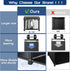 6 Room,Office,Closet Mavivegue Book Shelf, Cube Storage Organizer, DIY Bookcase, Metal Cube Bookshelf,Tall Book case