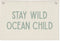 Wheatwin Nursery Wall Decor, Ocean Theme Classroom Decor, Ocean Nursery Decor, Stay Wild