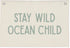 Wheatwin Nursery Wall Decor, Ocean Theme Classroom Decor, Ocean Nursery Decor, Stay Wild