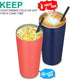 VEGOND 20oz Tumbler Bulk with Lid and Straw - Stainless Steel Vacuum Insulated Travel Mug, Navy Blue
