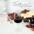 BENETI Exquisite Wine Glasses Set of 2, Handmade in Europe, 15oz Premium Crystal Red & White Long Stem Glasses