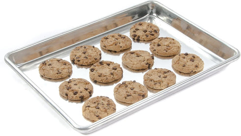 Update International Heavy-Duty 1/4 Size Cooling Rack, Commercial Grade, Oven-Safe, Chrome, Set of 2