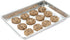 Update International Heavy-Duty 1/4 Size Cooling Rack, Commercial Grade, Oven-Safe, Chrome, Set of 2