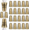 CHENGU 24 Pieces Liquor Bottle Covers Pour Spout Covers Bar Toppers for Bottles