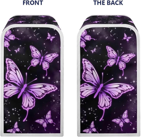 Electric Can Opener Dust Cover - Butterfly Decorative Kitchen Appliance Cover, Machine Washable for Home Use