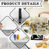 L Size Sunflower Bird Plank Mixer Cover - Kitchen Mixer Accessories to Keep Clean & Safe, Organizer Bag for Coffee Maker