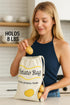 3 Pack Vegetable Storage Bags for Potatoes Onions Garlic, Drawstring with Side Zipper, Reusable Cotton Produce Bags