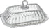 Countertop Clear Glass Butter Dish with Lid for - Refrigerator Door Shelf, Glass Butter Keeper Container, Butter Holder