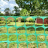 4'x100' 1 100FT Ashman Plastic Mesh Fence, Construction Barrier Netting, Green, Feet, Roll, Garden Fencing, Fences