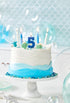 Papyrus Birthday Candles, Aqua, 12-Count