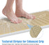 Stall,236 24x24 Inch Shower Mat Non-Slip Bath Mat for Tub and Shower Suction Cups with Drain Holes, Quick Dry Machine