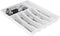 Lavish Home Silverware Drawer Organizer with 6 Sections and Nonslip Tray for Kitchen Flatware, Cutlery, Office