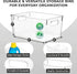 ClearSpace Clear Plastic Storage Bins, Pantry Organizers & Storage Containers for Home Organization