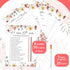 Set 50 20 Silipull Bridal Shower Games for Guests Includes Bingo, He Said She Said, Scramble, Would She Rather, Advice