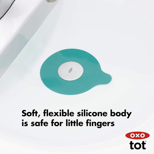 OXO Tot Drain Stopper, Teal