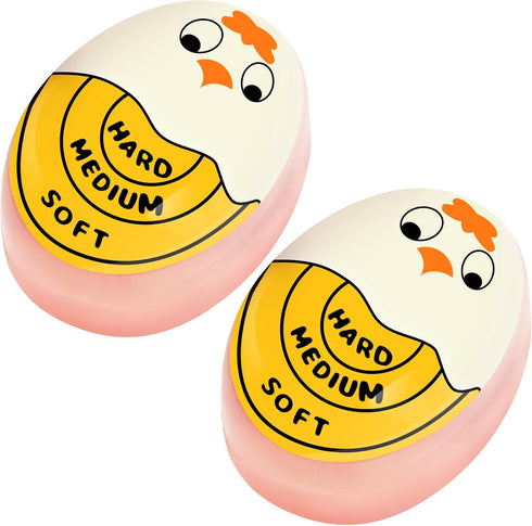 FOREV Egg Timer for Hard Boiled Eggs Soft Boiled Color Changing Indicator