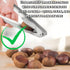 Geettcaifu 430 Protable Multifunction Nutcracker, Chestnut Clip, Stainless Steel Chestnut Cutter Tool, Pistachio, Nut